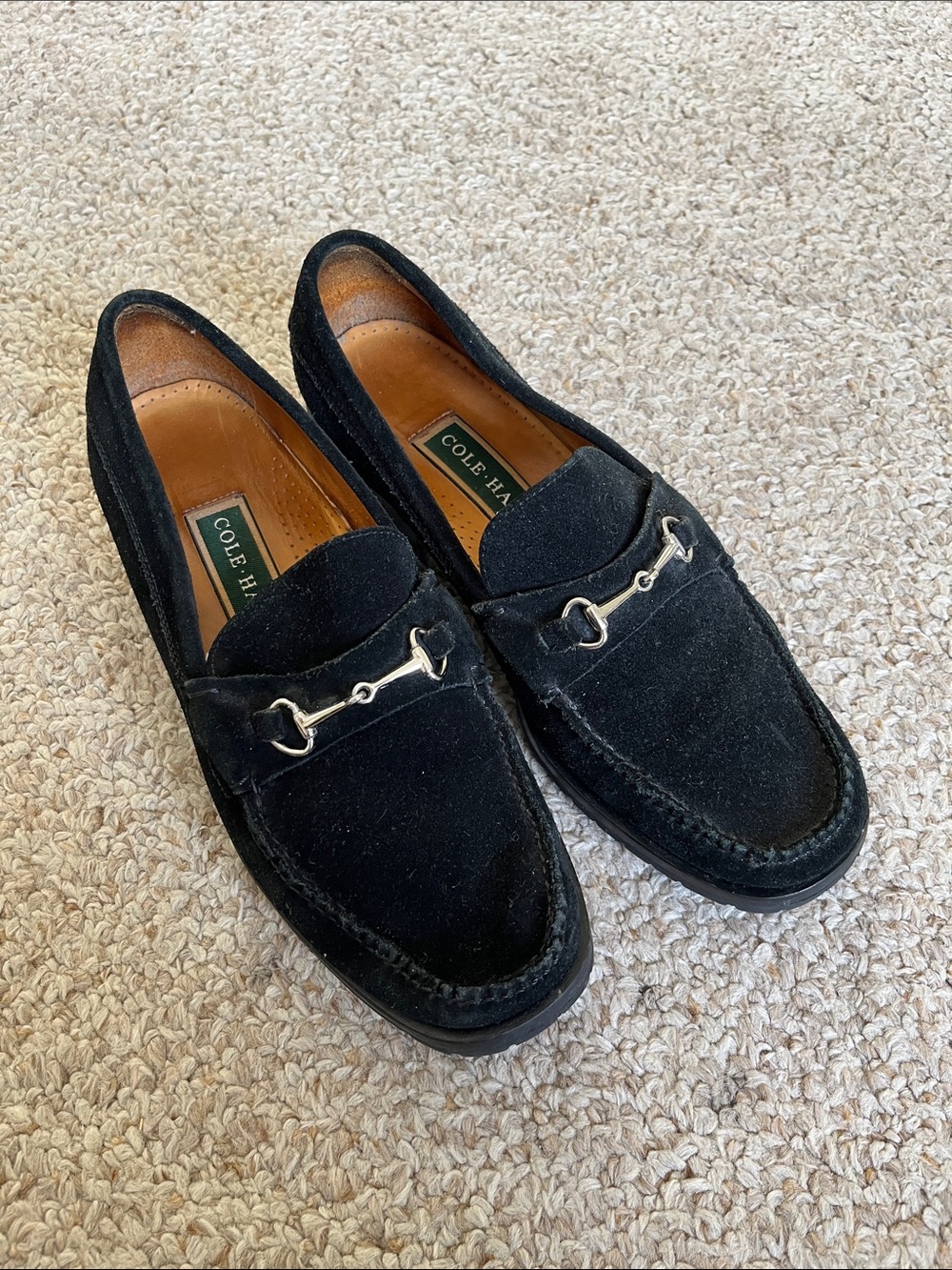 Vintage Cole Haan Suede Loafers